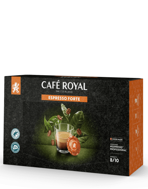 ▷ Pads voor Nespresso®* Professional* - 100% compatibele koffiepads voor uw kantoor online bestellen - Café Royal