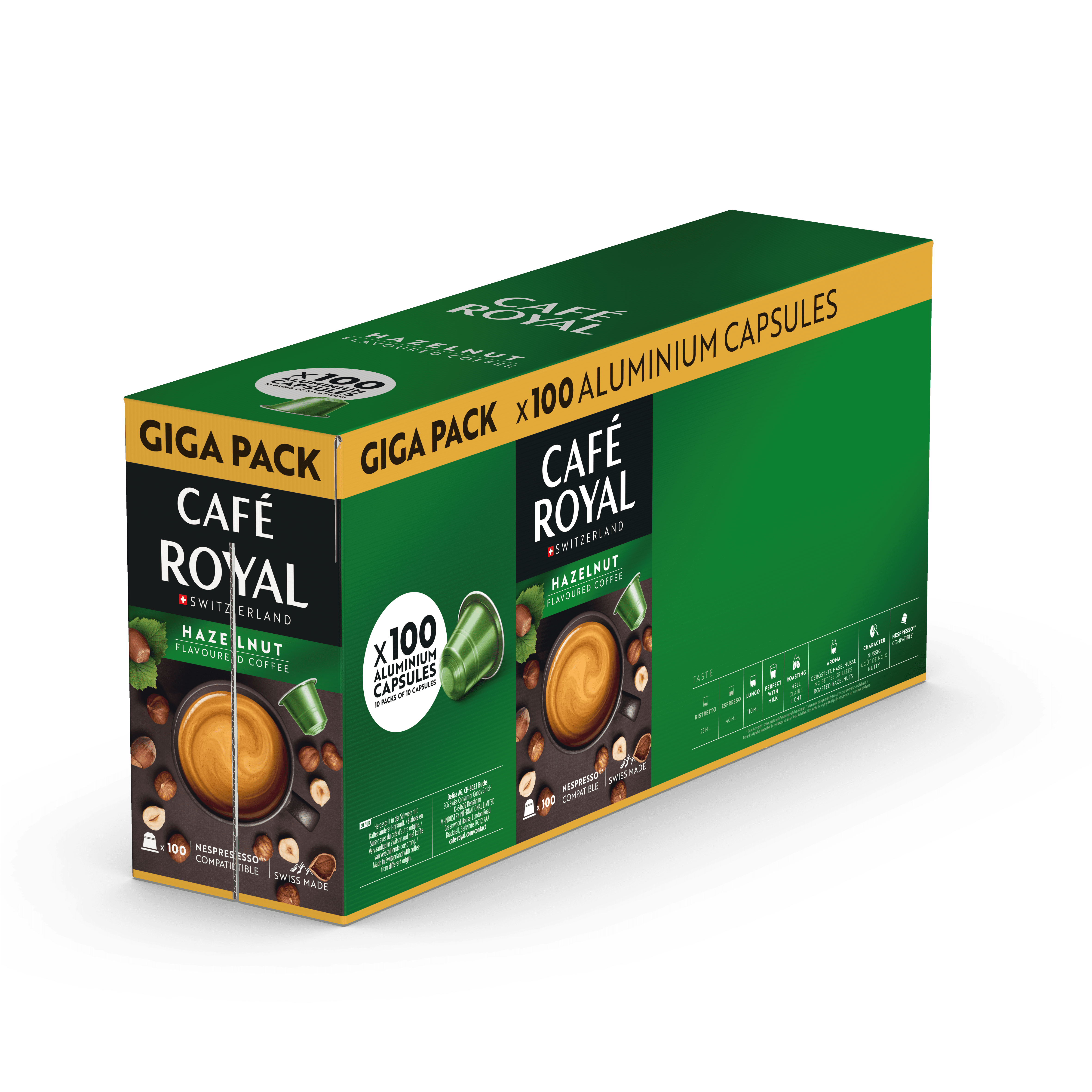 Café Royal Hazelnut 100 Kapseln