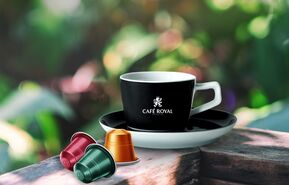 CAFE ROYAL Capsules de café à la noisette compatibles Nespresso 10 capsules  50g pas cher 