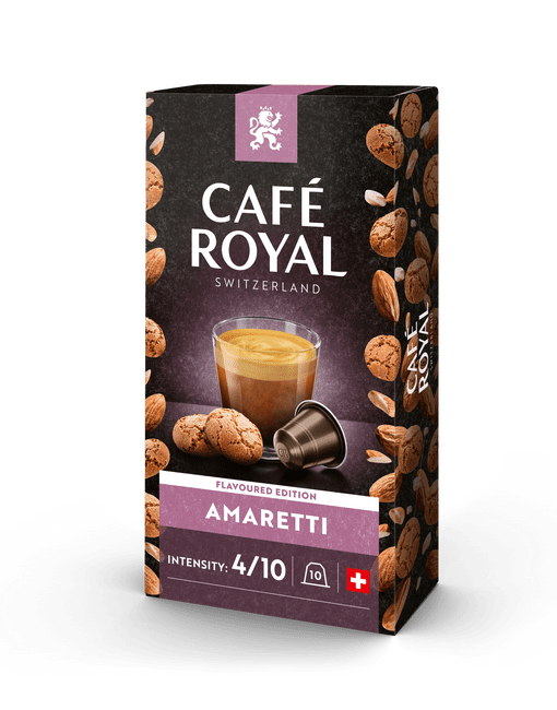 ▷ Cannelle - Capsules de café en aluminium aromatisées à la cannelle - 100  % compatible avec Nespresso®* - Café Royal