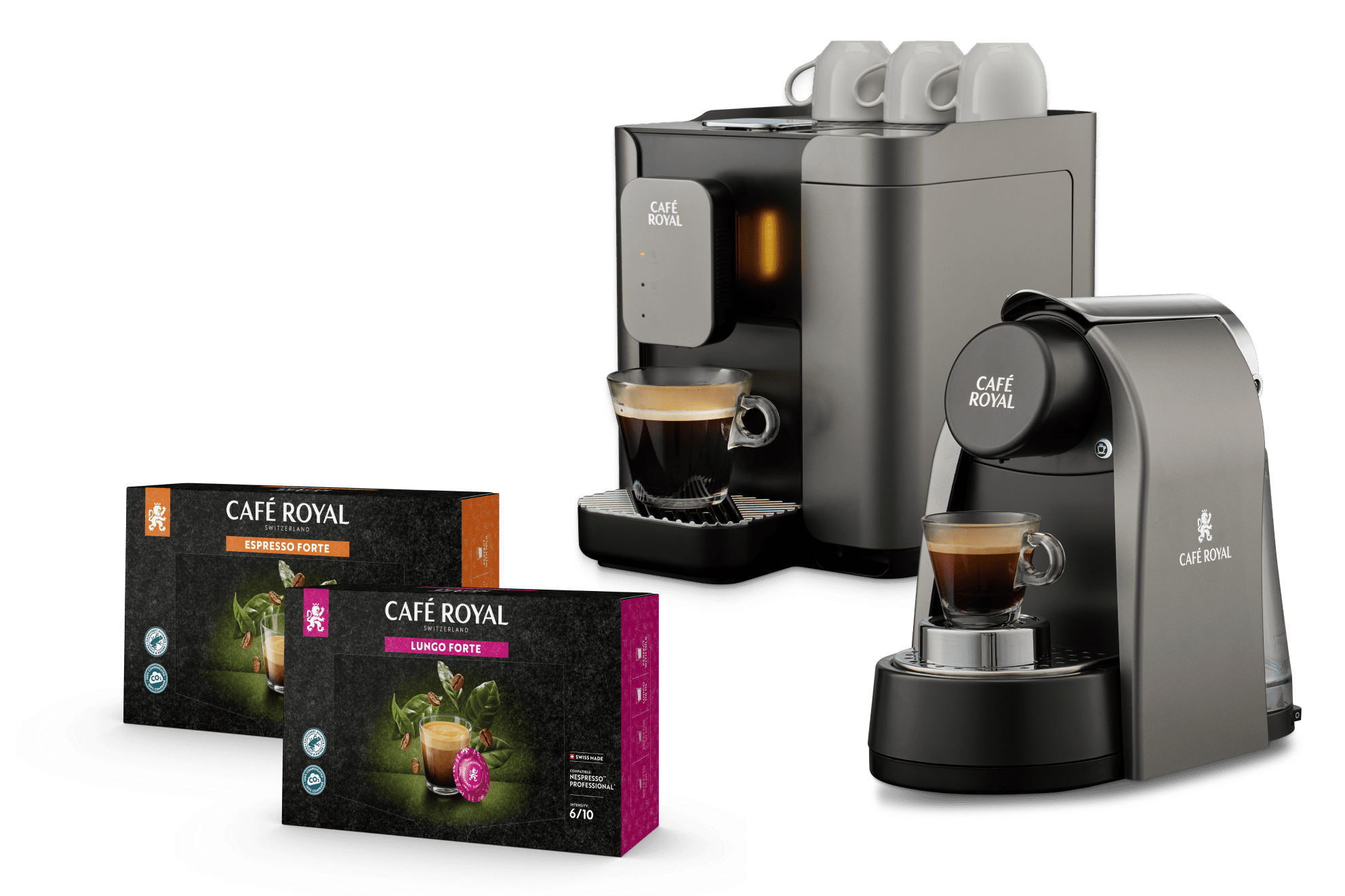 50 Espresso Forte Café Royal - Capsule Nespresso® Pro