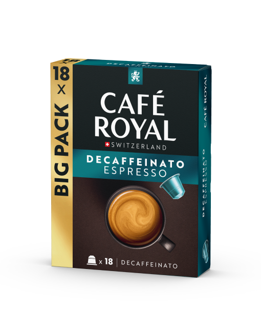 Café Royal Espresso Decaffeinato 18 Capsules