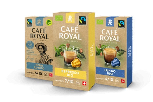 Fair and Organic Kaffeekapseln von Café Royal