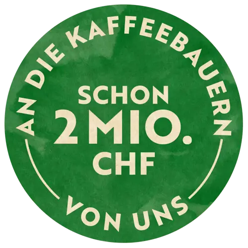 Schon 2 Mio. CHF an die Kaffeebauern von Café Royal