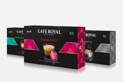 Café Royal Pack découverte Dosette de café CoffeeB - 8 boîtes